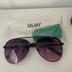 Quay Aviator Sunglasses